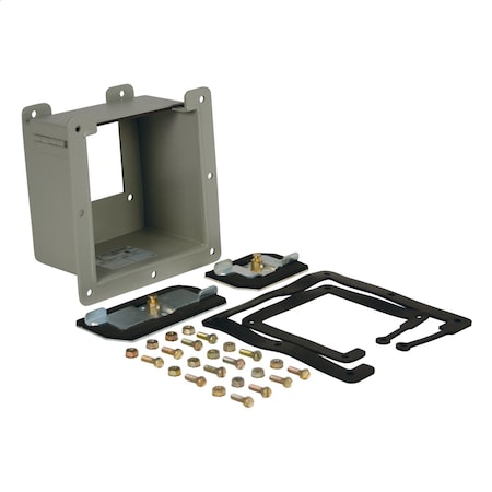 Wiegmann N1 LAY-IN REDUCER 6X4 CRBN STL, GRY LJWRB64